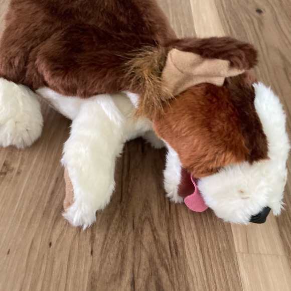 FOLKMANIS Puppet Deep Blue Indigo  11” Hand Plush Puppy Retired Nwt - Picture 5 of 5